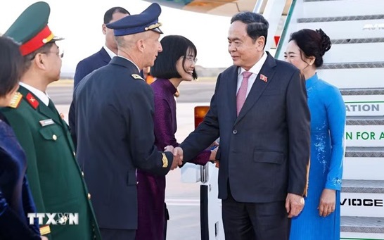 Chủ tịch Quốc hội Trần Thanh Mẫn bắt đầu thăm chính thức Cộng hòa Italy