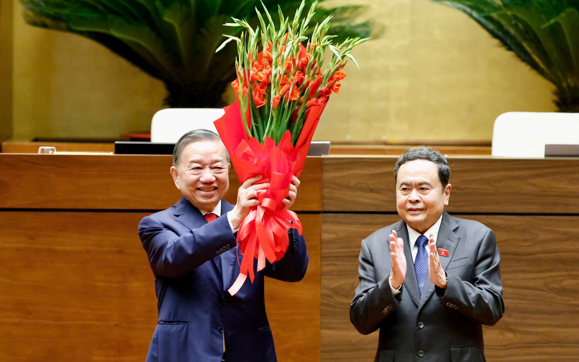 Lãnh đạo các nước, chính đảng và tổ chức quốc tế chúc mừng các đồng chí lãnh đạo chủ chốt của Việt Nam