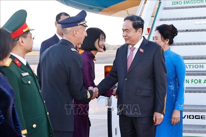 Chủ tịch Quốc hội Trần Thanh Mẫn bắt đầu thăm chính thức Cộng hòa Italy- Ảnh 1.