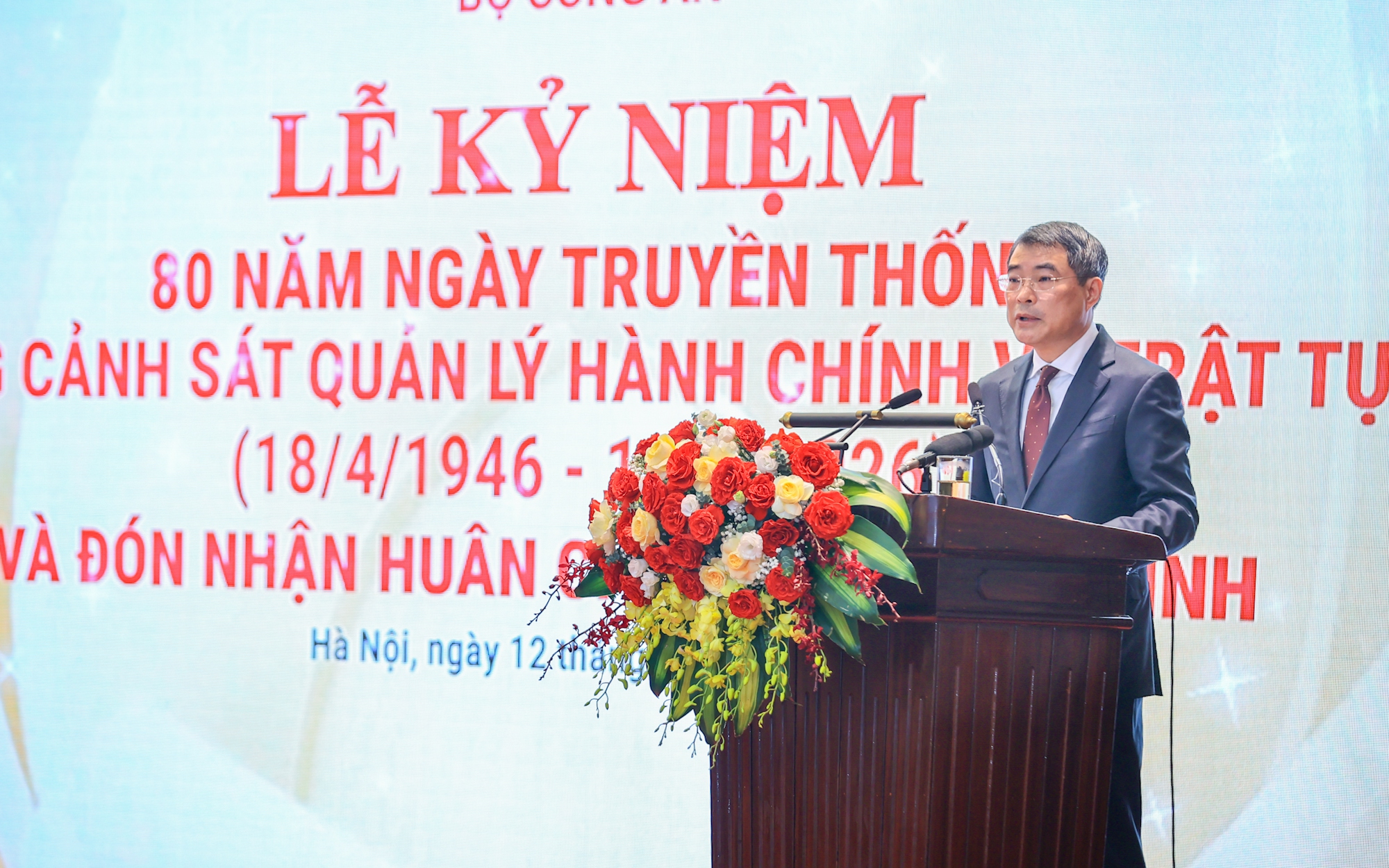 Phát biểu của Thủ tướng Lê Minh Hưng tại lễ kỷ niệm 80 năm Ngày truyền thống lực lượng cảnh sát quản lý hành chính về trật tự xã hội