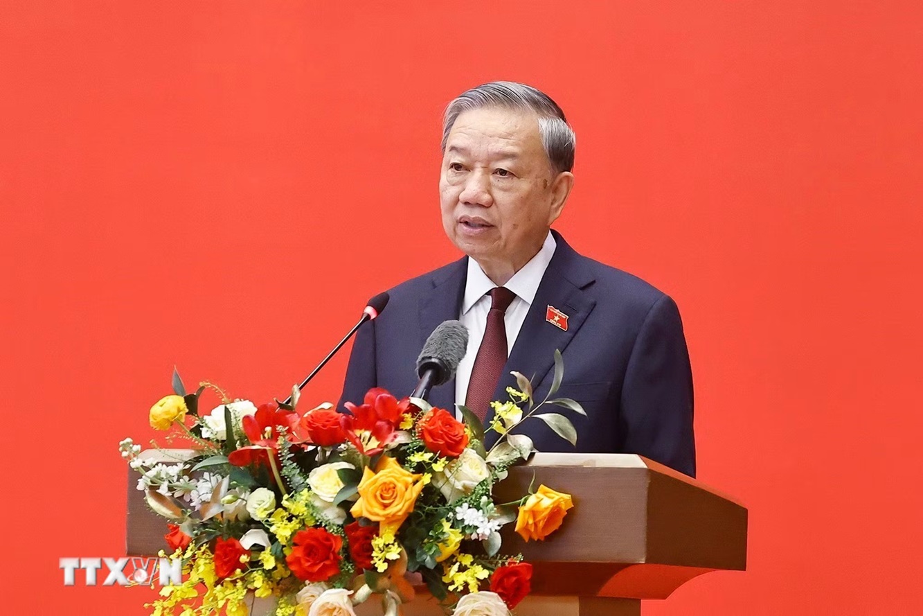 Tổng Bí thư, Chủ tịch nước Tô Lâm gửi thư chúc mừng lực lượng cảnh sát quản lý hành chính về trật tự xã hội- Ảnh 1.