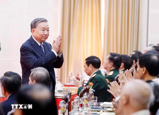 Tổng Bí thư, Chủ tịch nước Tô Lâm: Xây dựng Lực lượng vũ trang Quân khu 1 vững mạnh toàn diện- Ảnh 1.