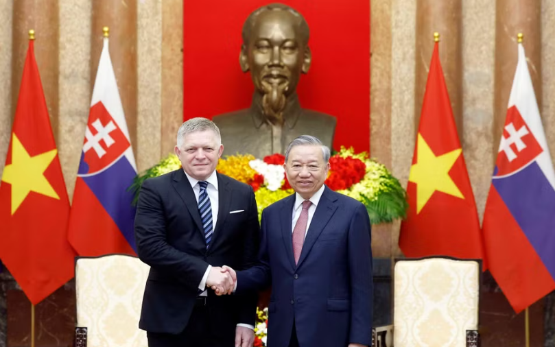 Tổng Bí thư, Chủ tịch nước Tô Lâm tiếp Thủ tướng Cộng hòa Slovakia