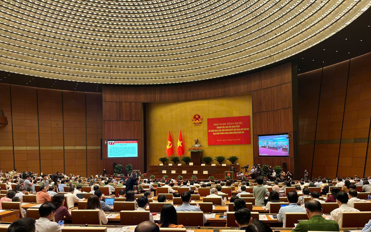 Gần 2,2 triệu đảng viên tham dự Hội nghị toàn quốc nghiên cứu, học tập và triển khai thực hiện Nghị quyết Trung ương 2