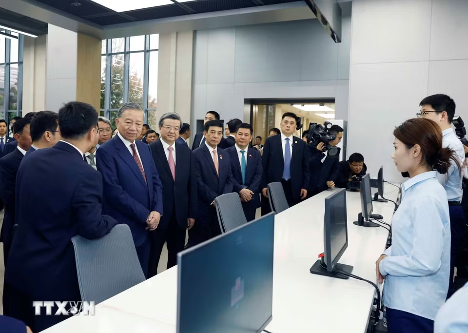 Tổng Bí thư, Chủ tịch nước Tô Lâm thăm Khu mới Hùng An, tỉnh Hà Bắc (Trung Quốc)- Ảnh 3.