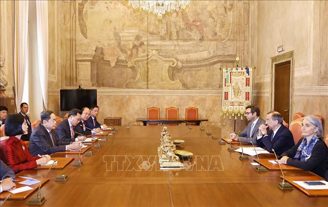 Chủ tịch Quốc hội Trần Thanh Mẫn tiếp Thị trưởng thành phố Milan, Italy- Ảnh 2.