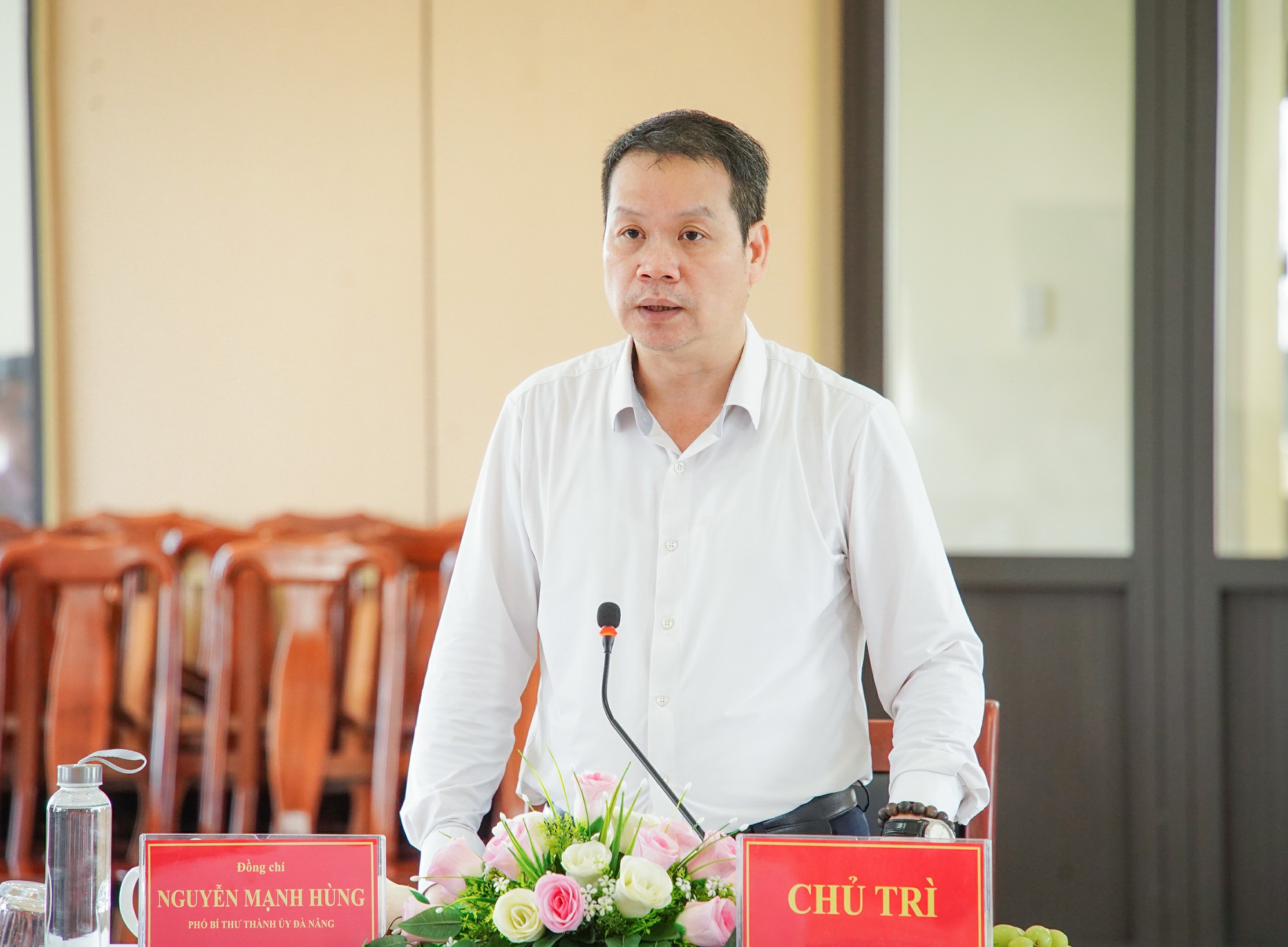 Ông Nguyễn Mạnh Hùng giữ chức vụ Chủ tịch UBND TP. Đà Nẵng- Ảnh 1.