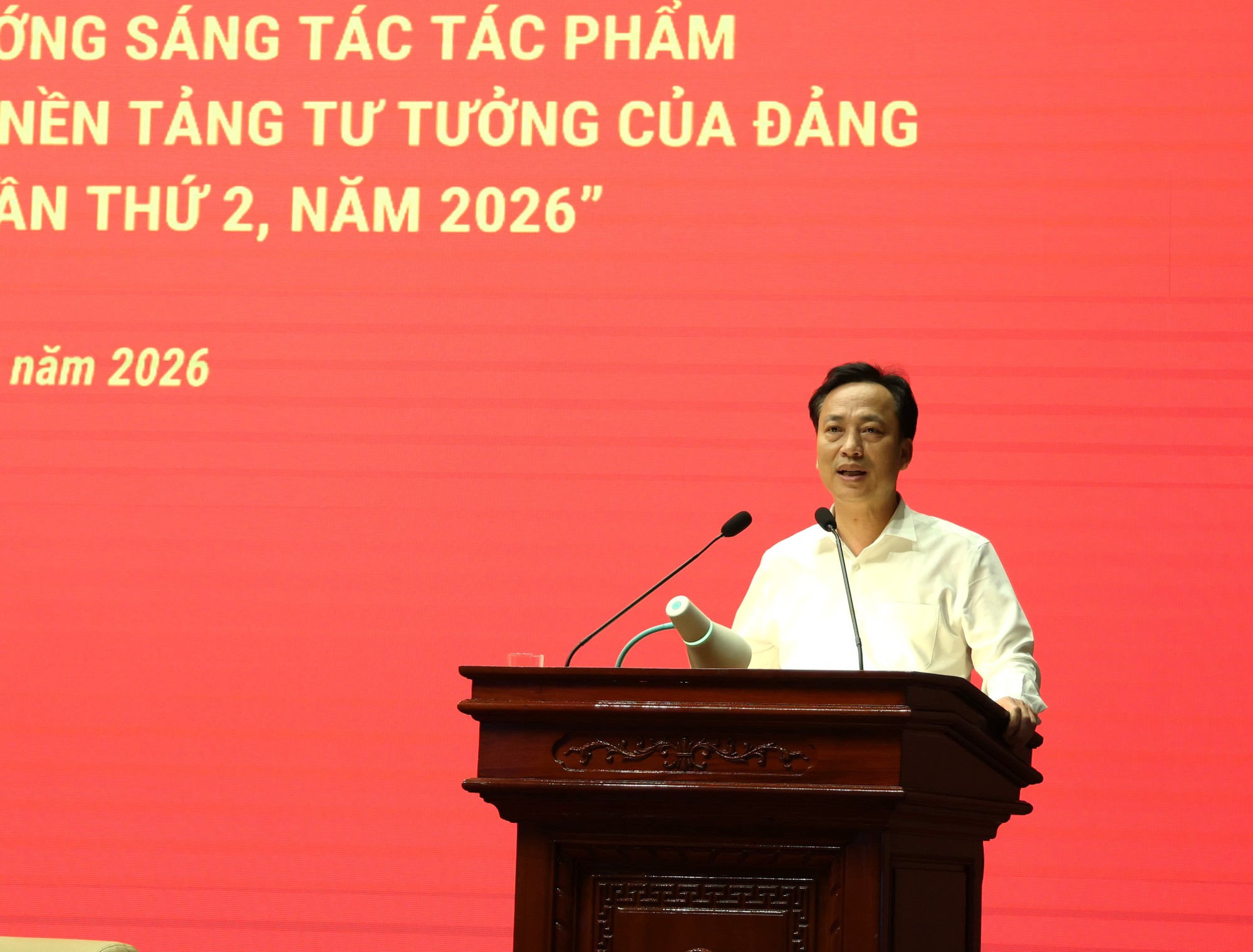 Nâng cao ‘chất thép’ trong ngòi bút bảo vệ nền tảng tư tưởng của Đảng- Ảnh 1. Nâng cao ‘chất thép’ trong ngòi bút bảo vệ nền tảng tư tưởng của Đảng- Ảnh 1.