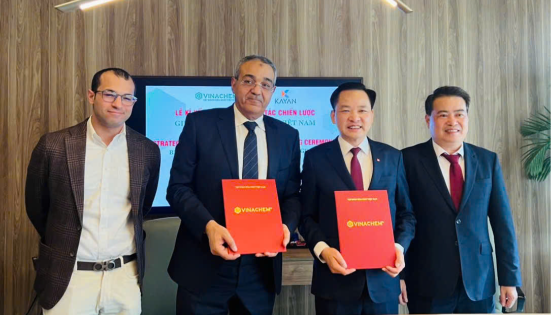 Tập đoàn Hóa chất Việt Nam hợp tác Kayan for International Trade đảm bảo an ninh nguyên liệu phân bón- Ảnh 2.