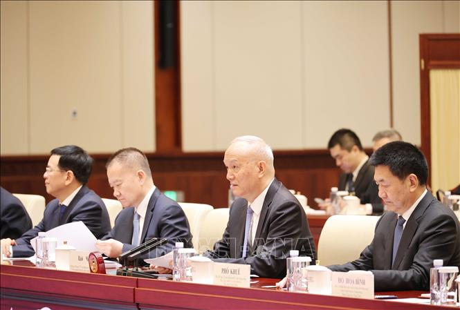 Cùng xây dựng nền tảng vật chất vững chắc cho quan hệ song phương Việt-Trung- Ảnh 3. Cùng xây dựng nền tảng vật chất vững chắc cho quan hệ song phương Việt-Trung- Ảnh 3.