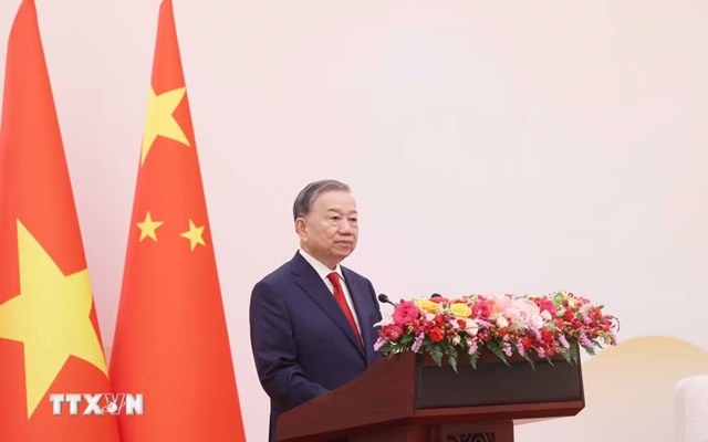 Phát biểu của Tổng Bí thư, Chủ tịch nước Tô Lâm tại gặp gỡ hữu nghị thế hệ trẻ Việt-Trung