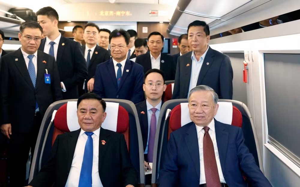 Tổng Bí thư, Chủ tịch nước Tô Lâm tới thăm Nam Ninh (Trung Quốc)