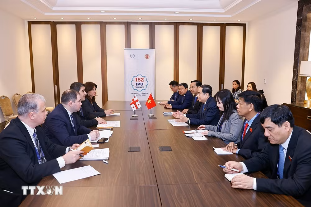 Tăng cường hợp tác nghị viện, sớm thành lập Nhóm Nghị sĩ hữu nghị Việt Nam - Gruzia- Ảnh 2. Tăng cường hợp tác nghị viện, sớm thành lập Nhóm Nghị sĩ hữu nghị Việt Nam - Gruzia- Ảnh 2.