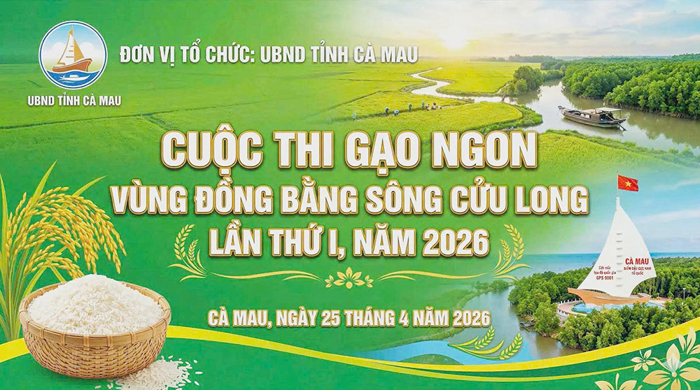 Cà Mau tổ chức Cuộc thi Gạo ngon vùng ĐBSCL lần thứ I năm 2026- Ảnh 1.