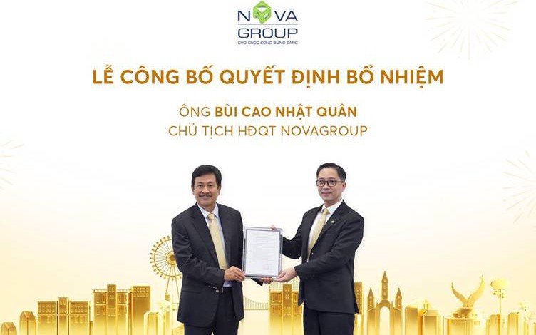 NovaGroup chuyển giao thế hệ lãnh đạo, định hình giai đoạn phát triển mới
