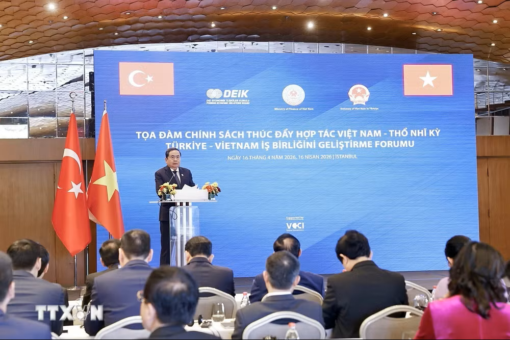 Thúc đẩy mạnh mẽ hợp tác kinh tế, thương mại, đầu tư và du lịch giữa Việt Nam - Thổ Nhĩ Kỳ- Ảnh 1. Thúc đẩy mạnh mẽ hợp tác kinh tế, thương mại, đầu tư và du lịch giữa Việt Nam - Thổ Nhĩ Kỳ- Ảnh 1.