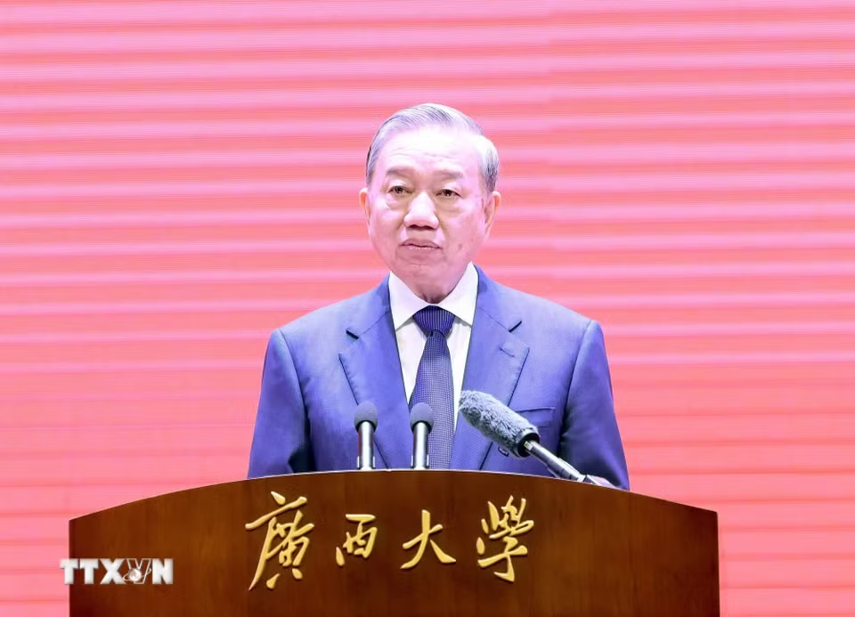 Tổng Bí thư, Chủ tịch nước Tô Lâm thăm di tích Khu học xá Trung ương- Ảnh 1.