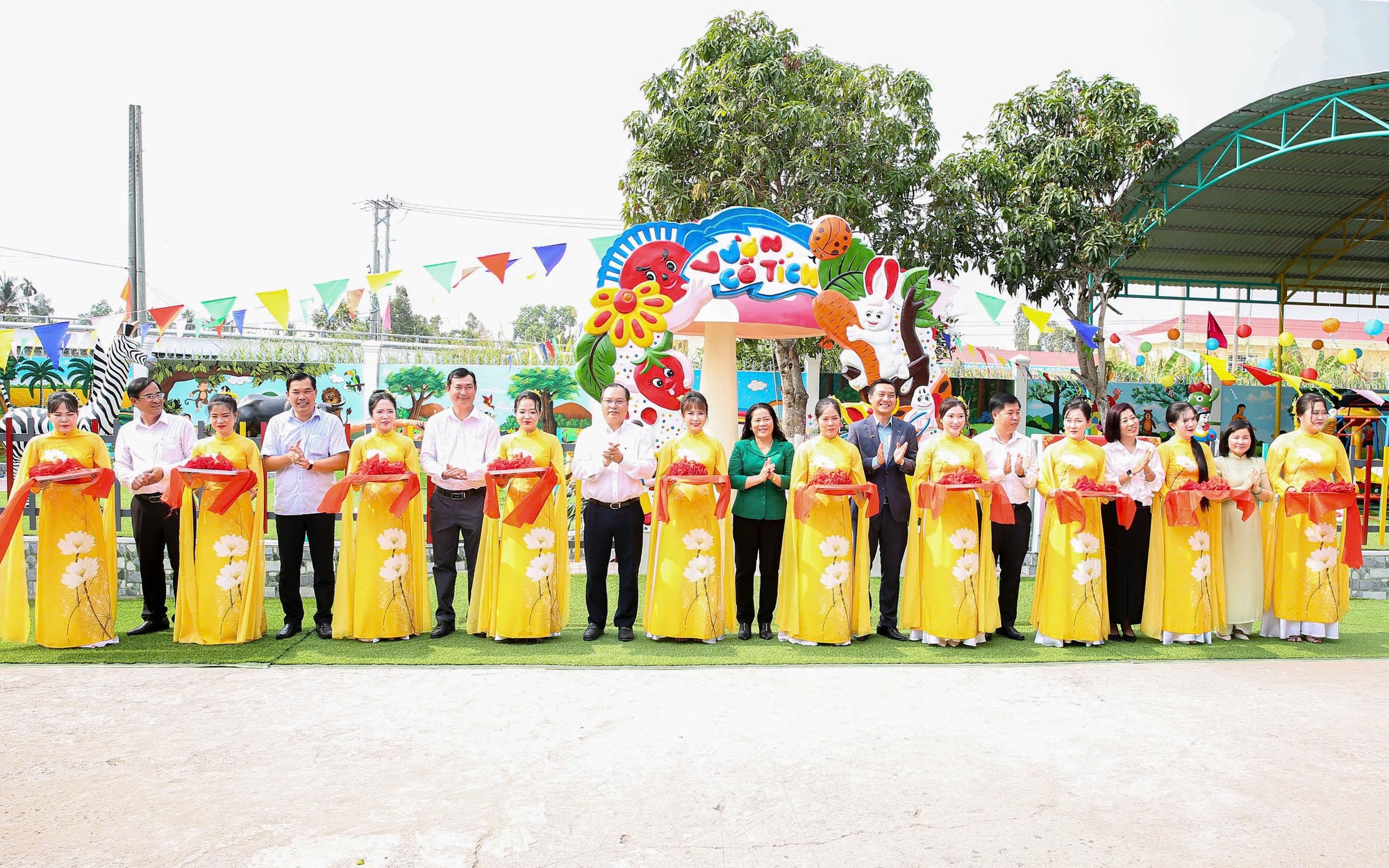 Khánh thành khu vui chơi cho mẫu giáo tại Cần Thơ