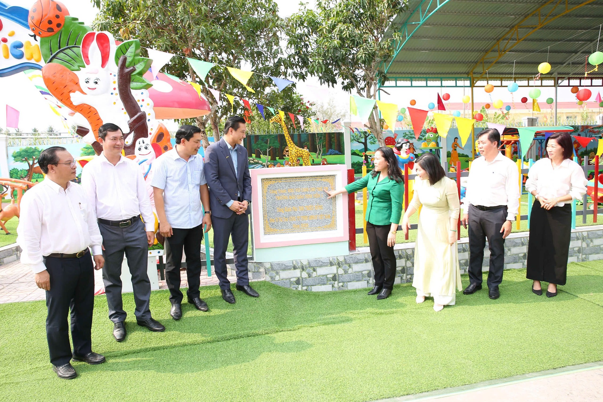 Khánh thành khu vui chơi cho mẫu giáo tại Cần Thơ- Ảnh 2.