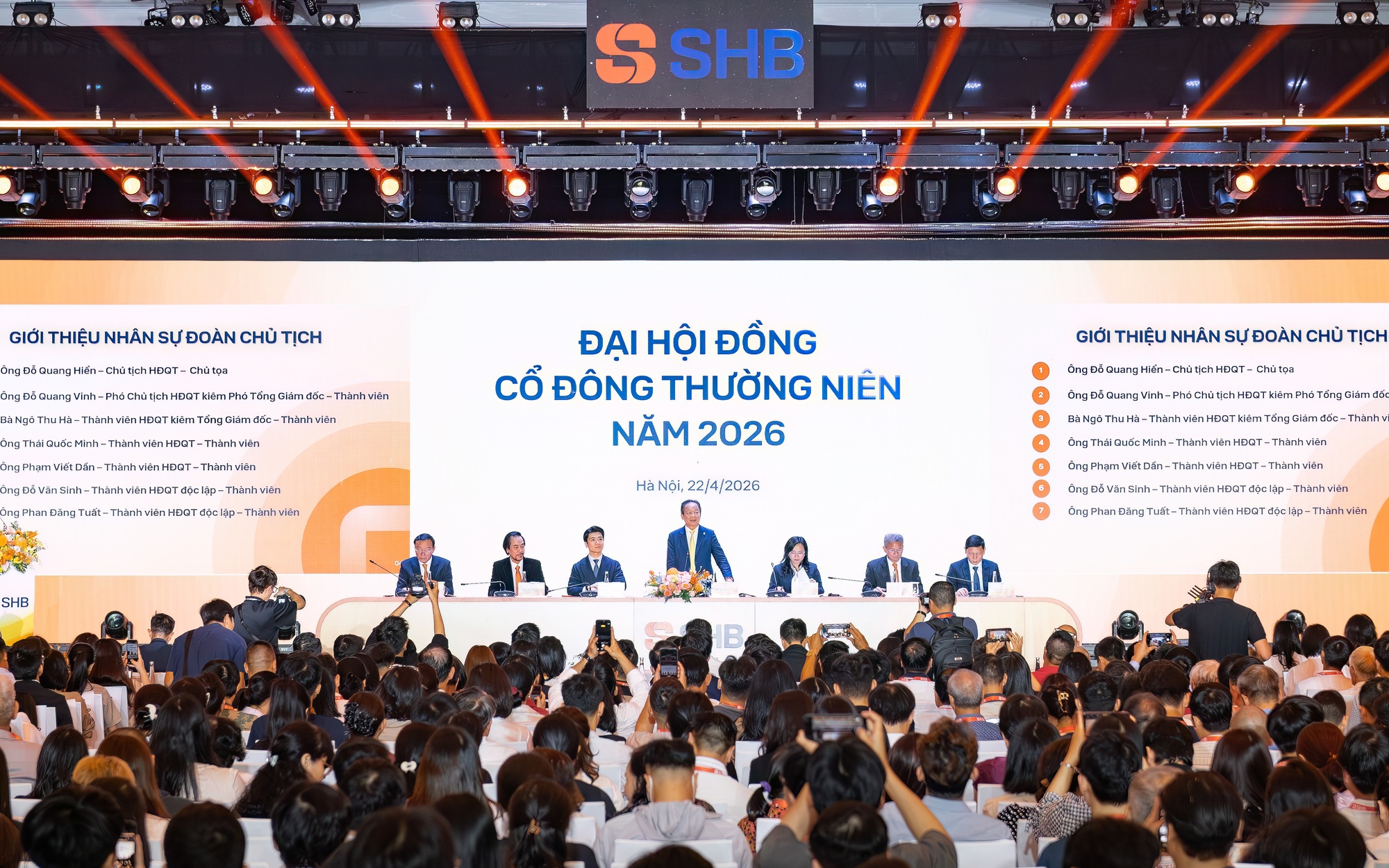 Kỷ lục cổ đông tham dự, SHB sẵn sàng bứt phá trong kỷ nguyên vươn mình