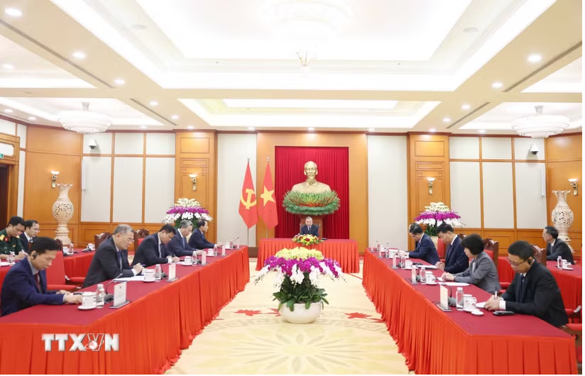 Tổng Bí thư, Chủ tịch nước Tô Lâm điện đàm với Thủ tướng Australia- Ảnh 1.