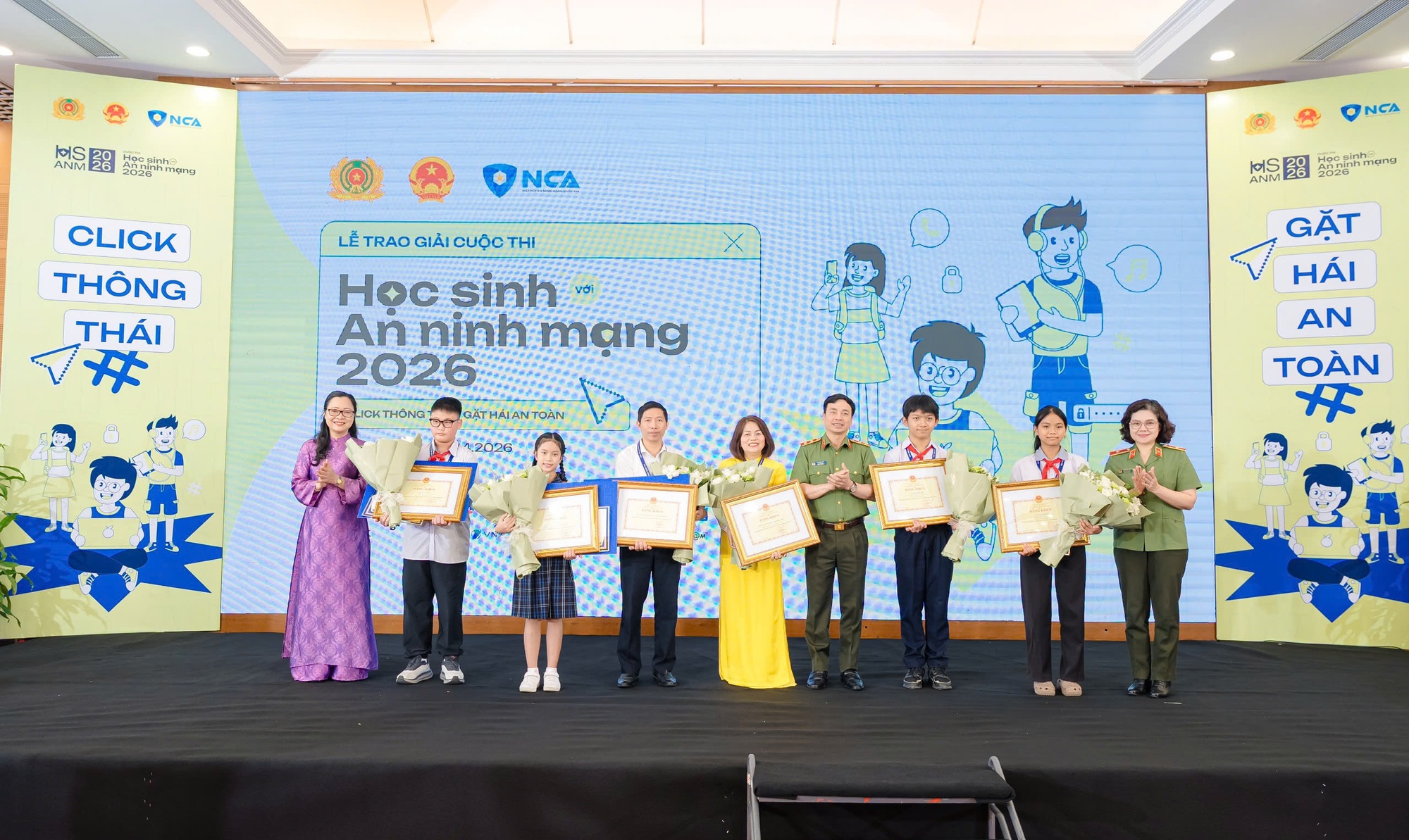 Trao giải cuộc thi 'Học sinh với An ninh mạng 2026' trên toàn quốc- Ảnh 1.