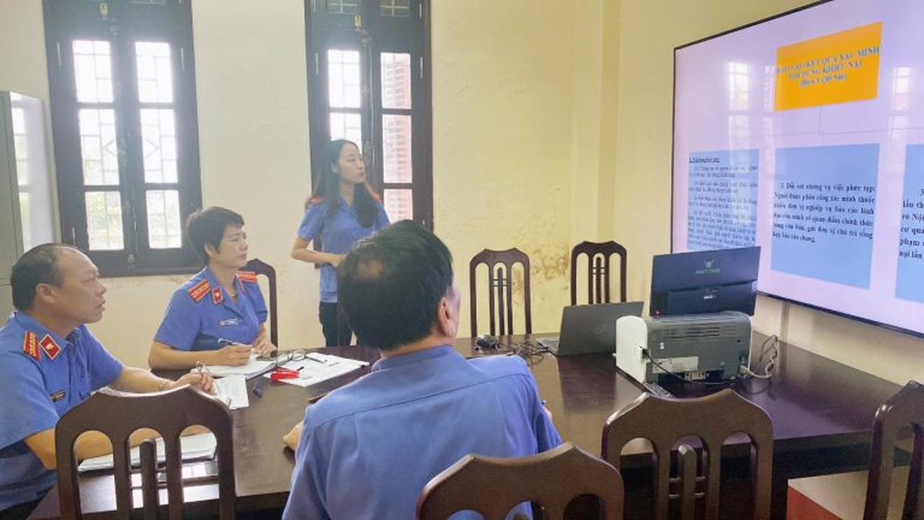 Ngành Kiểm sát nhân dân: Giải quyết đơn khiếu nại, tố cáo đạt hơn 90%- Ảnh 1.