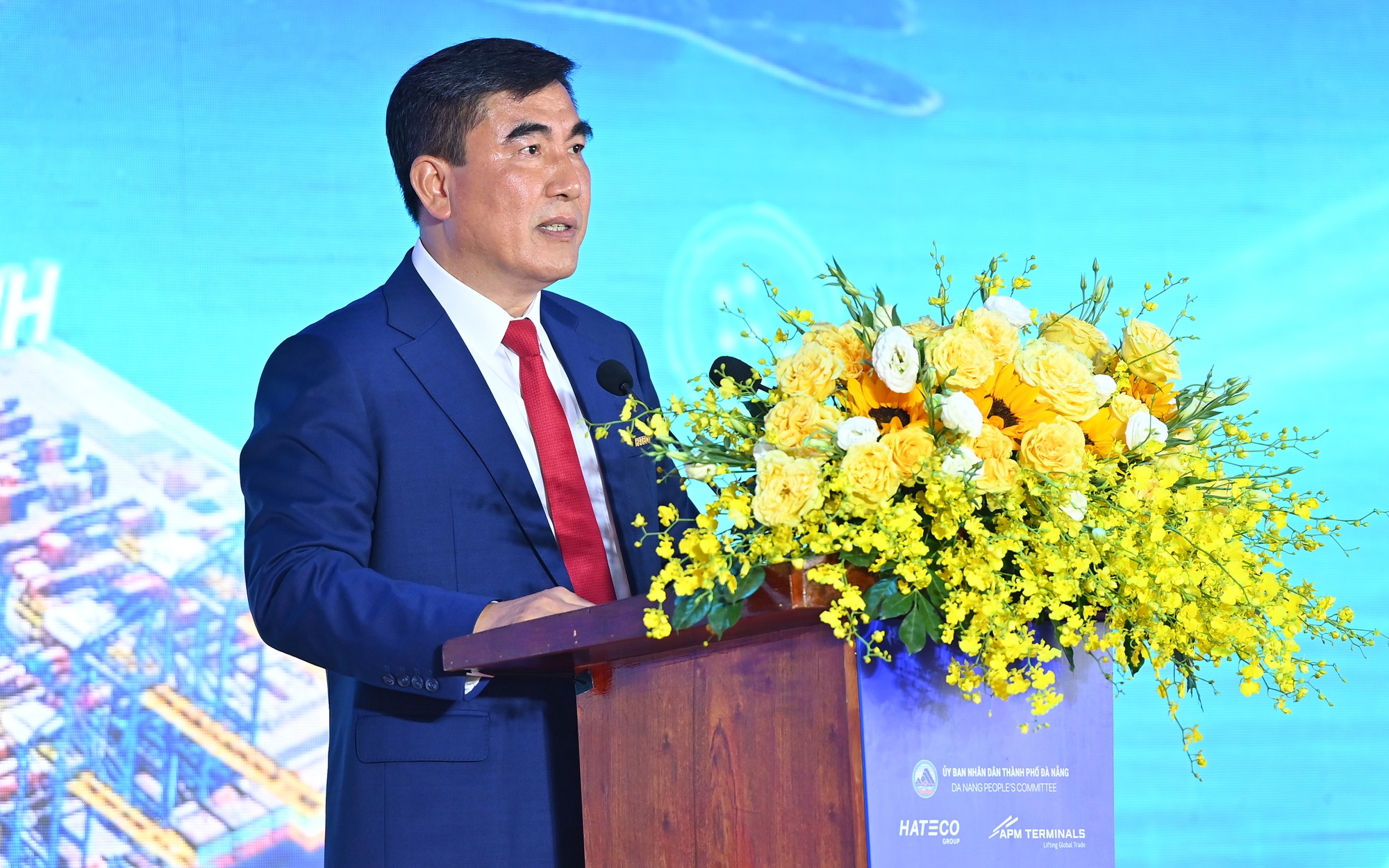 Phó Thủ tướng Thường trực Phạm Gia Túc dự khởi công Bến cảng container Liên Chiểu- Ảnh 7.