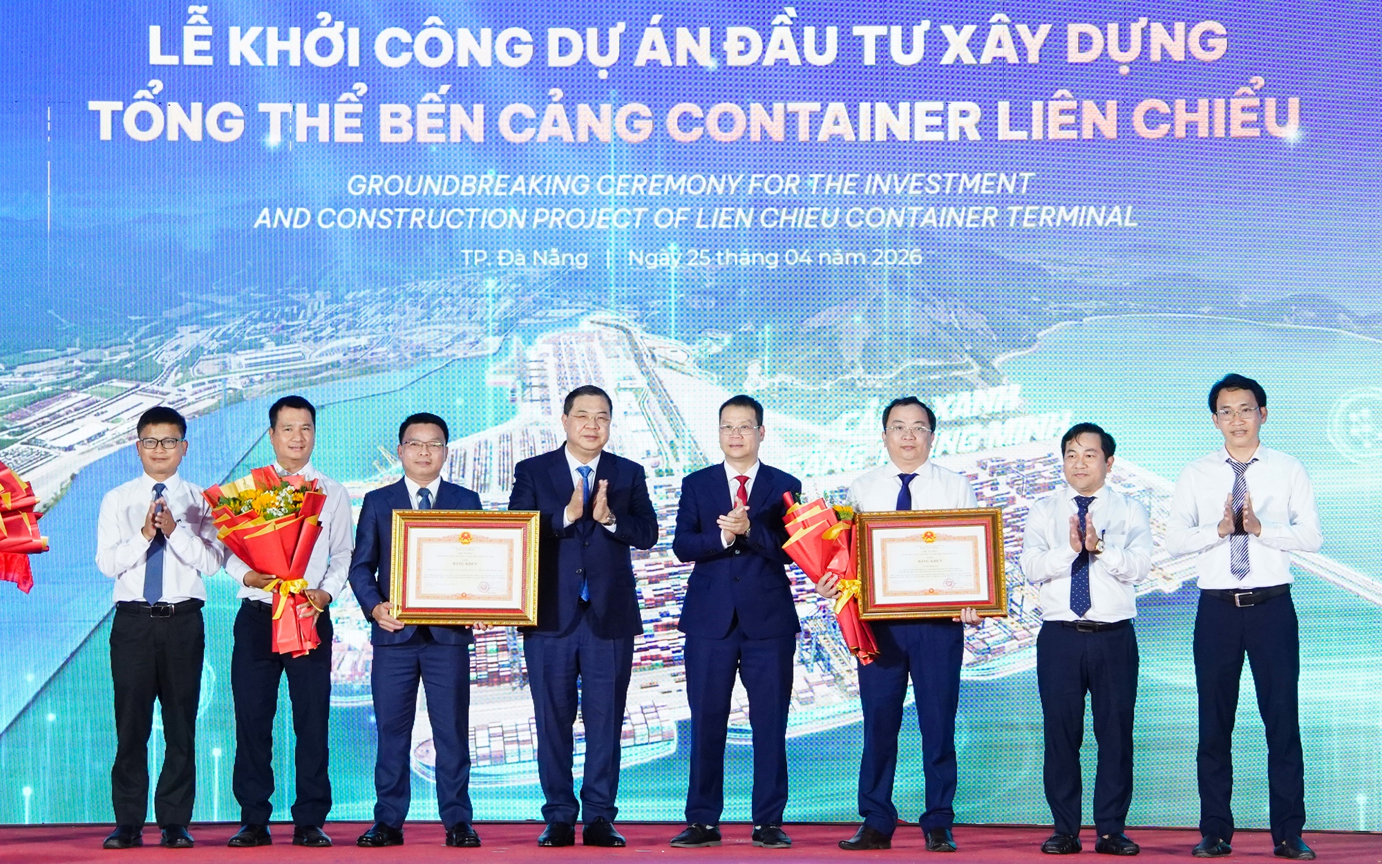 Phó Thủ tướng Thường trực Phạm Gia Túc dự khởi công Bến cảng container Liên Chiểu- Ảnh 2.