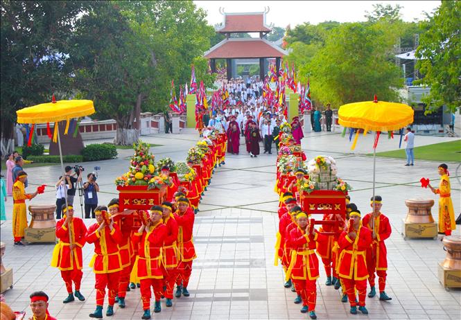 Trang trọng Lễ giỗ Quốc Tổ Hùng Vương tại các địa phương- Ảnh 12.