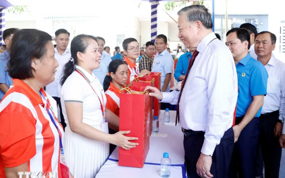 Toàn văn bài nói chuyện của Tổng Bí thư, Chủ tịch nước Tô Lâm với công nhân, người lao động Thành phố Hồ Chí Minh