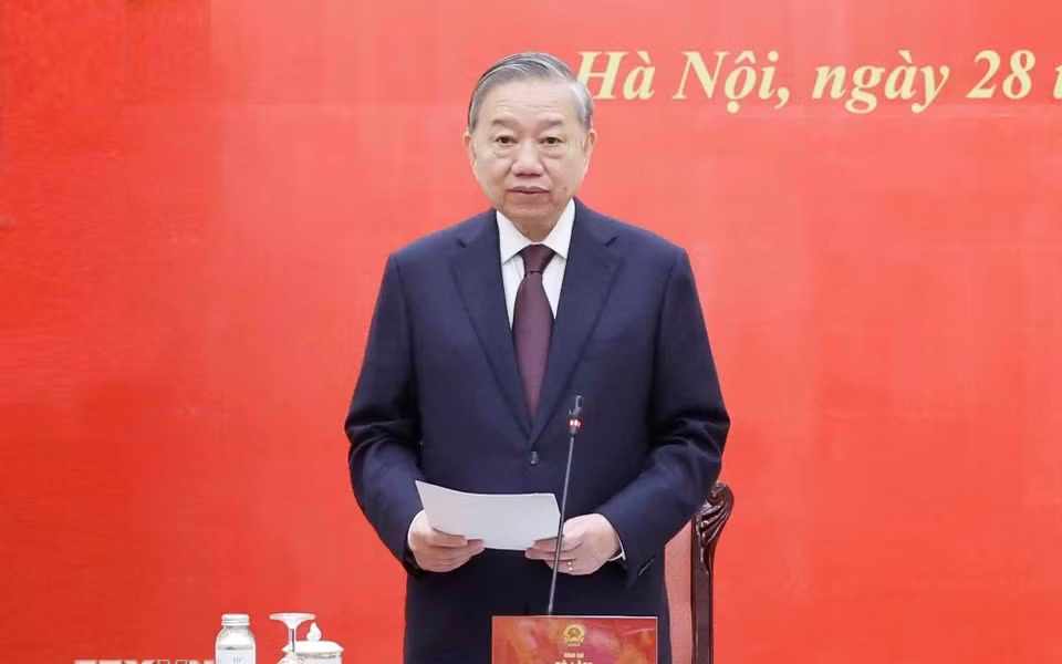 Tổng Bí thư, Chủ tịch nước Tô Lâm chủ trì phiên họp thứ nhất Hội đồng Quốc phòng và An ninh nhiệm kỳ 2026-2031