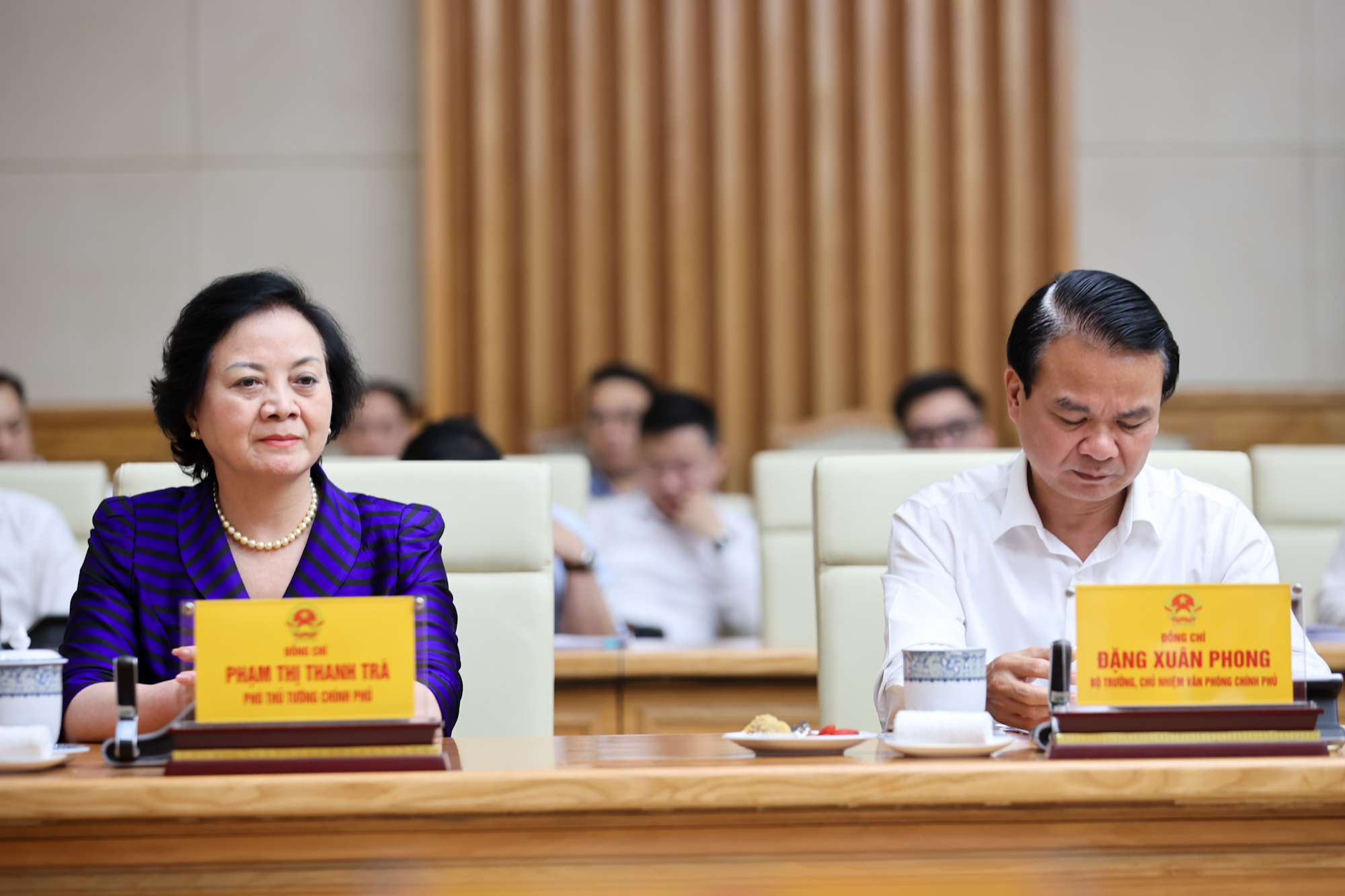 Thủ tướng Lê Minh Hưng gặp mặt, chúc mừng đội tuyển bóng đá nam U17 Việt Nam- Ảnh 4.