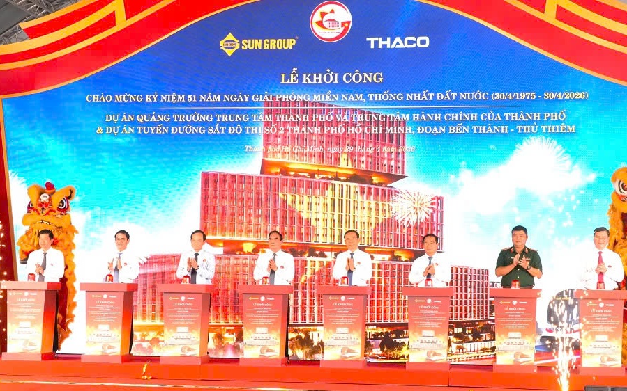 TPHCM khởi công loạt dự án trọng điểm, định hình siêu đô thị tầm vóc quốc tế