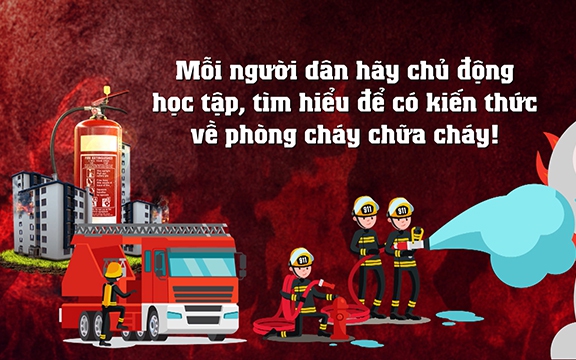 Định kỳ tổ chức tập huấn phương án xử lý tình huống cháy, nổ đối với khu dân cư