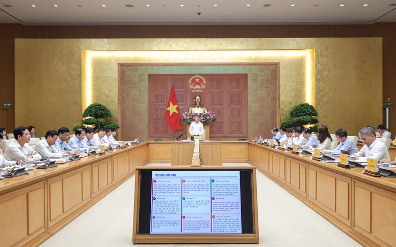 Thủ tướng Chính phủ làm việc với Bộ Xây dựng