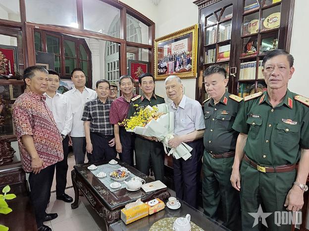 Đại tướng Phan Văn Giang tri ân các đồng chí nguyên lãnh đạo Đảng, Nhà nước, Quân đội