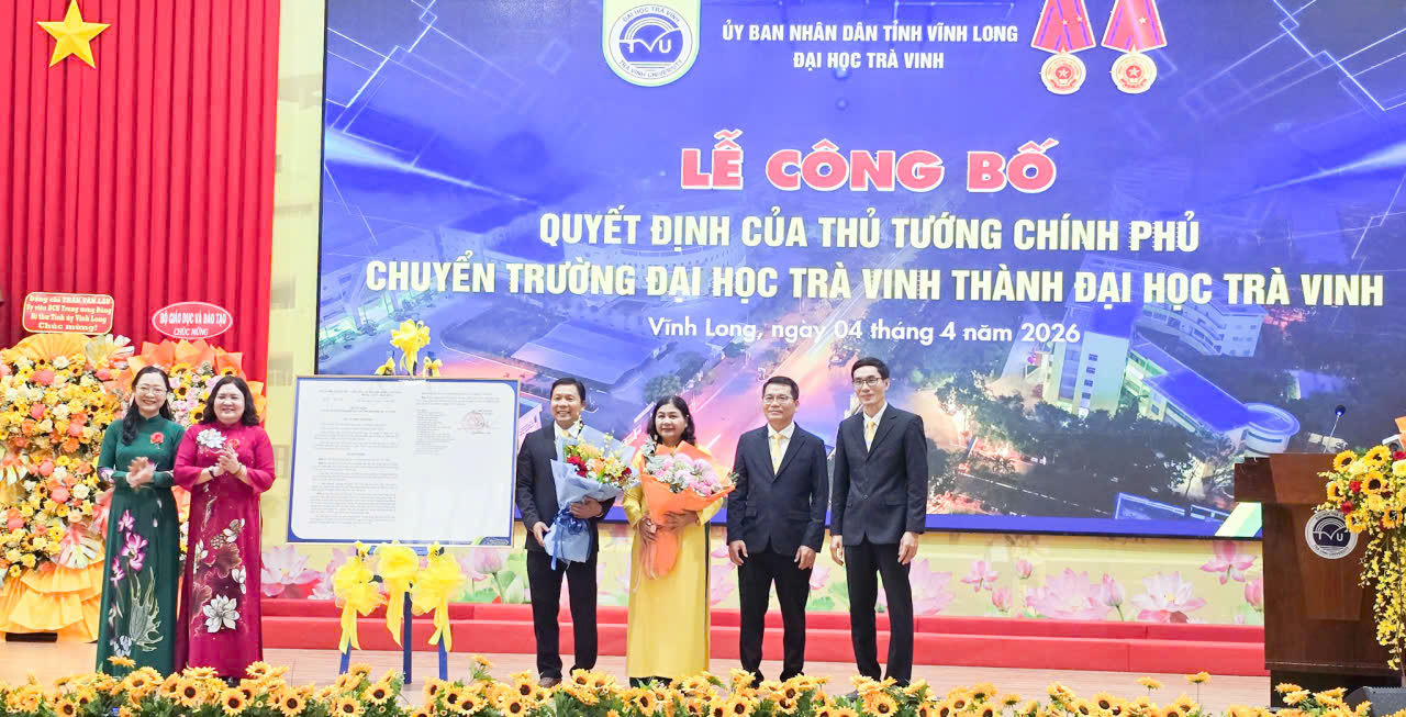 Đại học Trà Vinh chuyển đổi mô hình, hướng tới Top 500 châu Á vào năm 2035- Ảnh 1.