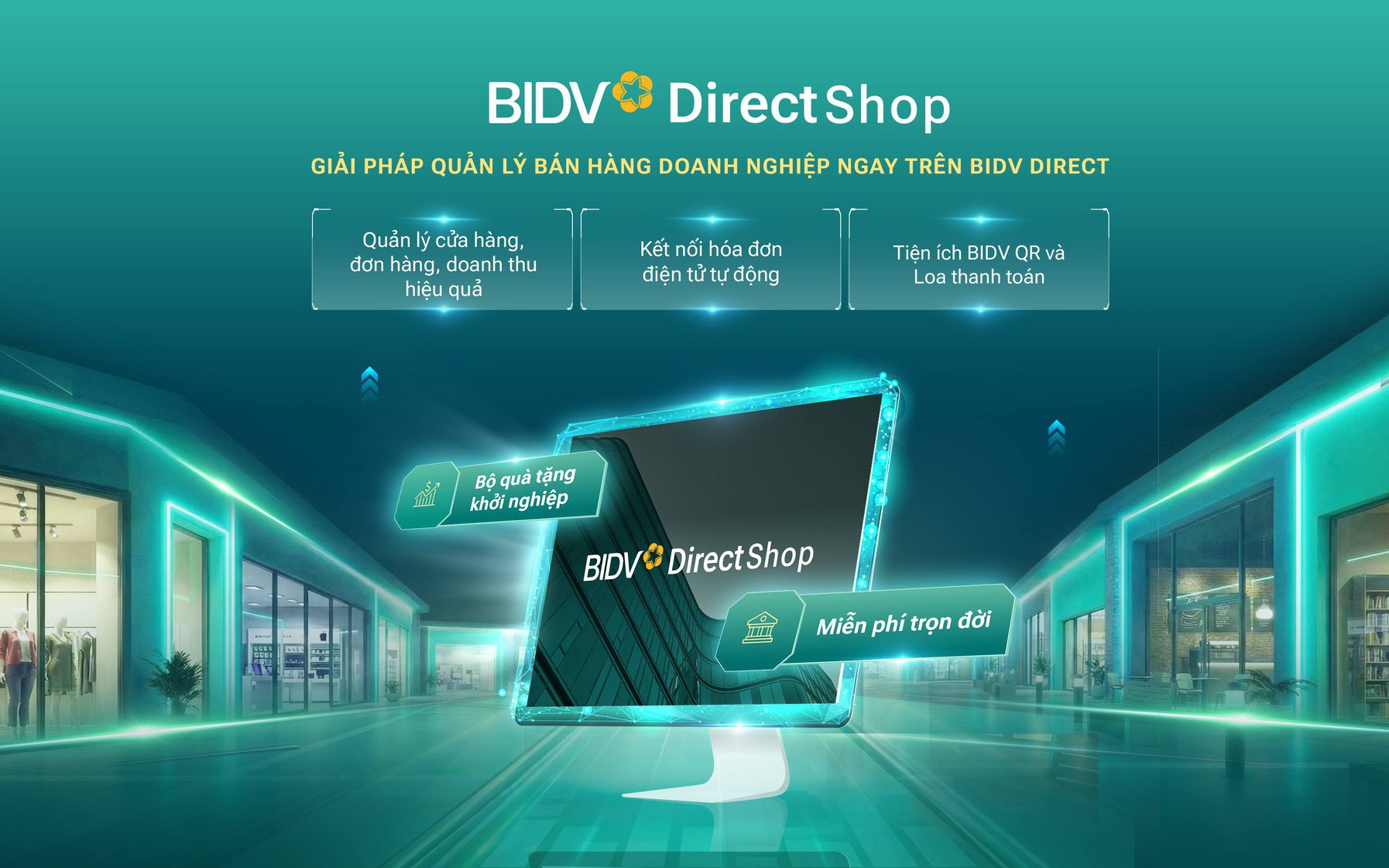 BIDV ra mắt Direct Shop: Tối ưu quy trình bán hàng cho doanh nghiệp, hộ kinh doanh