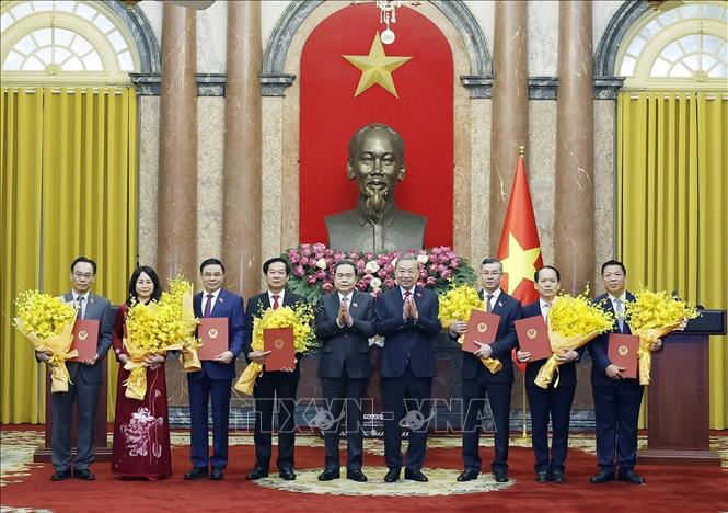 Tổng Bí thư, Chủ tịch nước chủ trì hội nghị công bố các quyết định đối với Chính phủ- Ảnh 3.