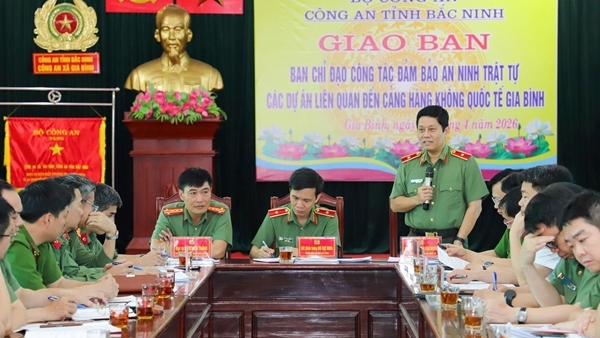 Bảo đảm an ninh trật tự cho dự án Cảng hàng không quốc tế Gia Bình