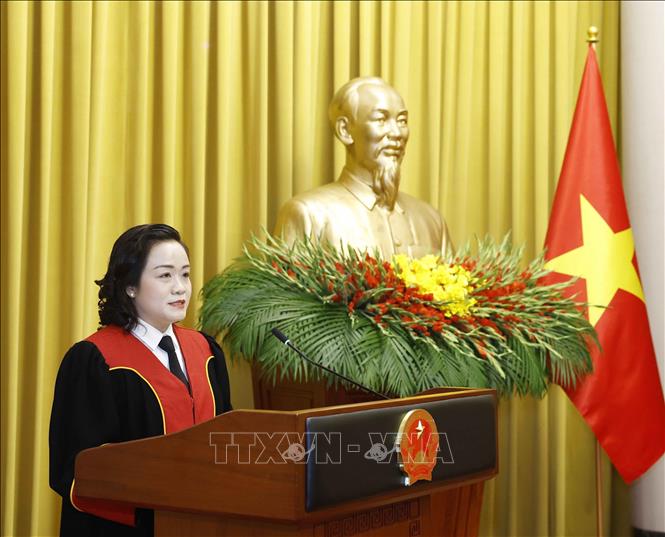 Tổng Bí thư, Chủ tịch nước Tô Lâm trao quyết định bổ nhiệm Thẩm phán TAND tối cao- Ảnh 3.