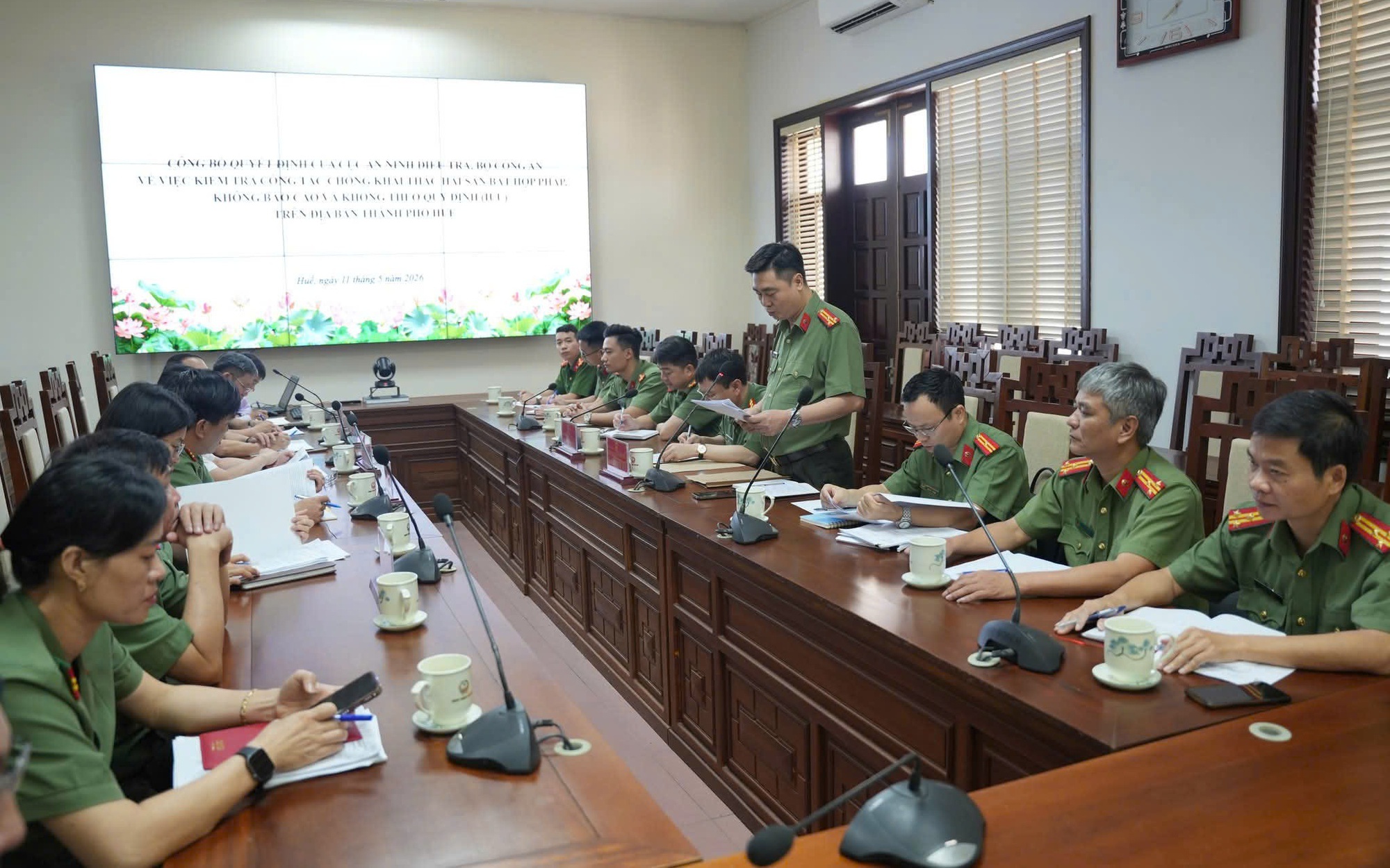 Kiểm tra công tác chống khai thác IUU trên địa bàn TP. Huế