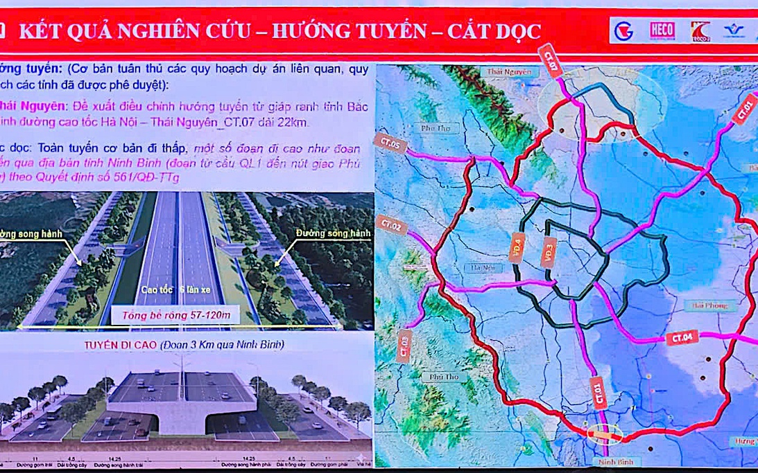 Vành đai 5 vùng Thủ đô dự kiến xây dựng 8 làn xe, khởi công trước năm 2030