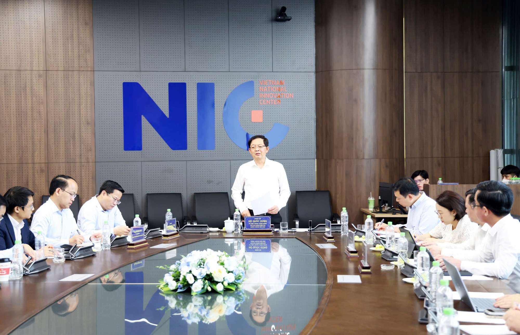 Phó Thủ tướng Hồ Quốc Dũng: NIC cần tiếp tục dẫn dắt hệ sinh thái đổi mới sáng tạo quốc gia- Ảnh 1. Phó Thủ tướng Hồ Quốc Dũng: NIC cần tiếp tục dẫn dắt hệ sinh thái đổi mới sáng tạo quốc gia- Ảnh 1.