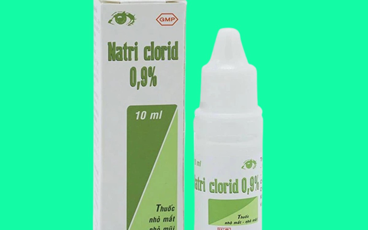 Thu hồi toàn quốc lô thuốc nhỏ mắt Natri clorid 0,9% của công ty Pharmedic