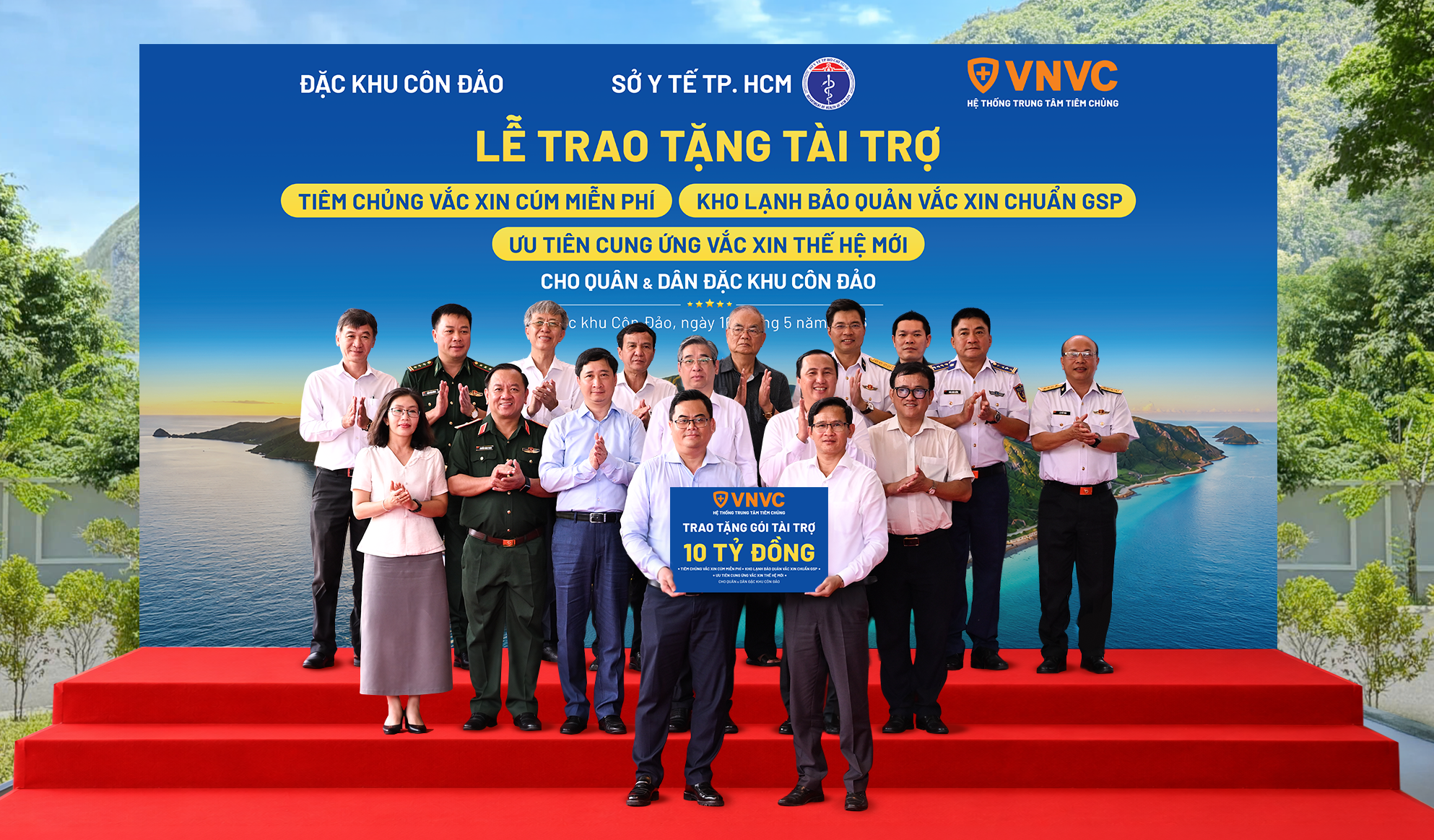 VNVC đầu tư gói hỗ trợ y tế hơn 10 tỷ đồng cho Đặc khu Côn Đảo- Ảnh 1.