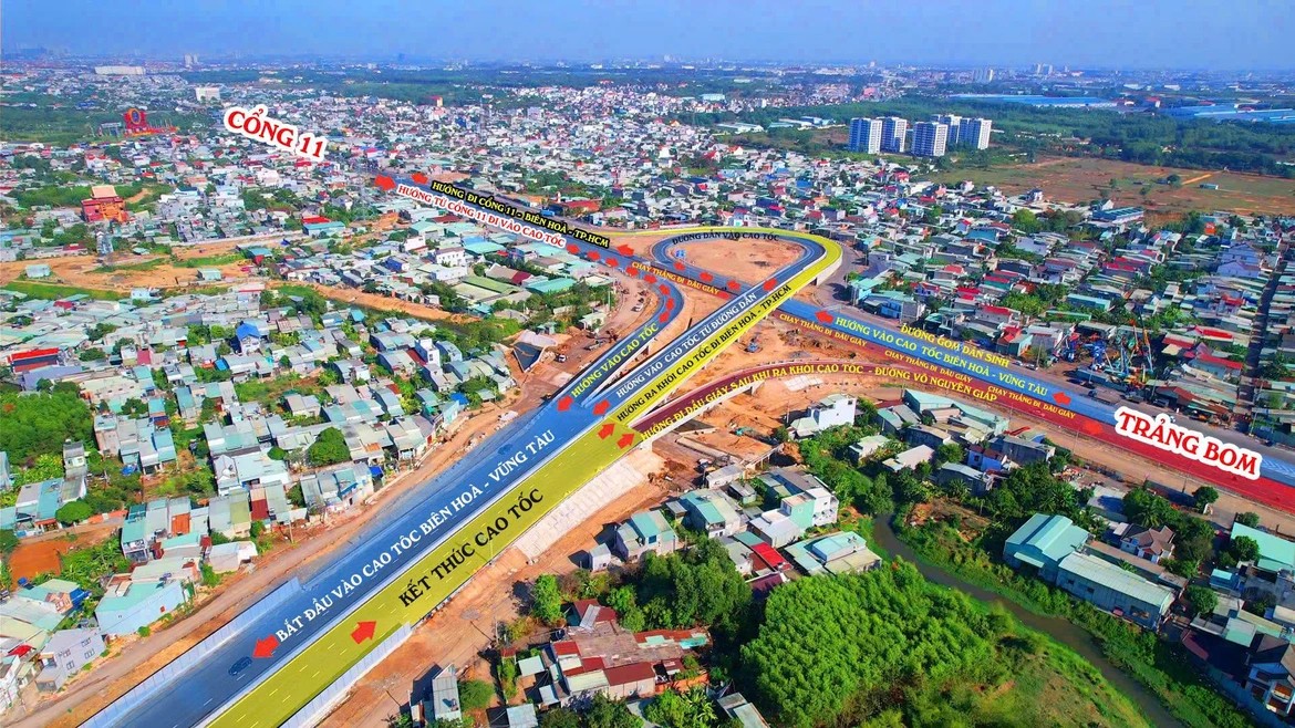 Phương án lưu thông trên cao tốc Biên Hòa - Vũng Tàu từ 17h ngày 18/5- Ảnh 1.