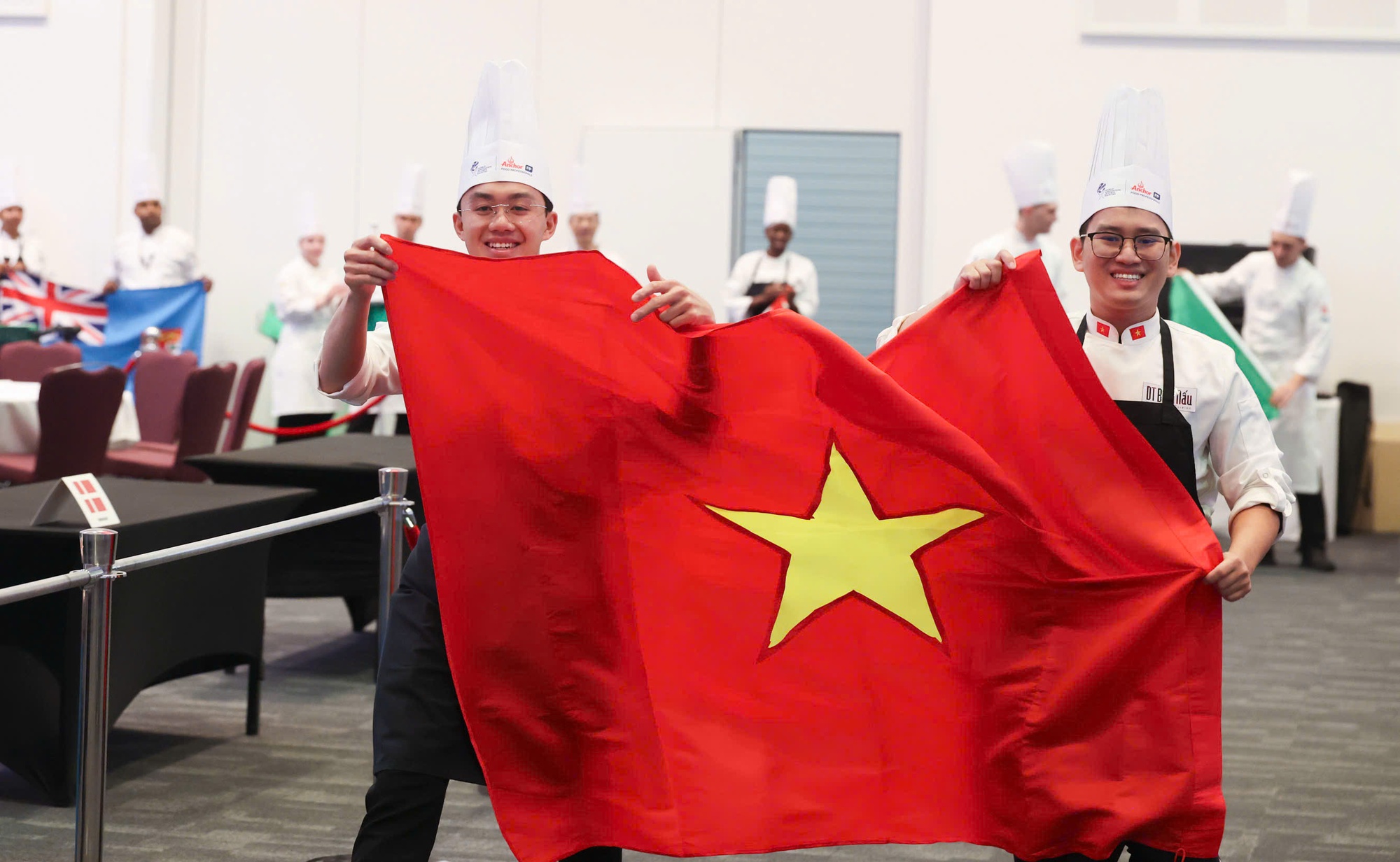 Việt Nam đoạt Huy chương Bạc tại Global Chefs Challenge Finals 2026- Ảnh 1. Việt Nam đoạt Huy chương Bạc tại Global Chefs Challenge Finals 2026- Ảnh 1.