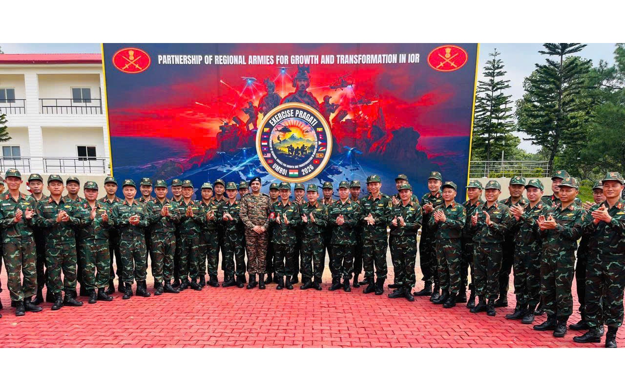Việt Nam tham gia diễn tập đa phương gìn giữ hòa bình tại Ấn Độ